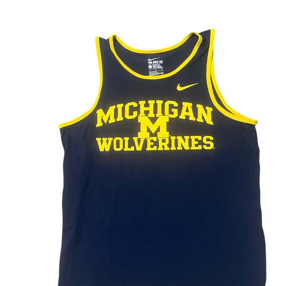 University of Michigan Nike Tank - Picture 1 of 3